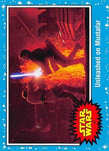 2019 Topps Star Wars Journey to Rise of Skywalker 67 desencadeada no cartão de negociação Mustafar