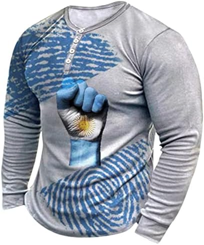 Moletom de manga comprida com estampa digital 3D masculina Tops de suéter de colarinho de colarinho