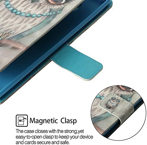 MEIKONST GALAXY S9 Plus Caso 3D Completo elegante para mulheres femininas Caixa de crédito Caixa