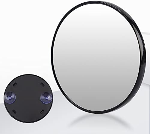 MollensiUer 2 peças portátil redonda 10x Maging espelho de maquiagem espelho de viagem de xícara para aplicação