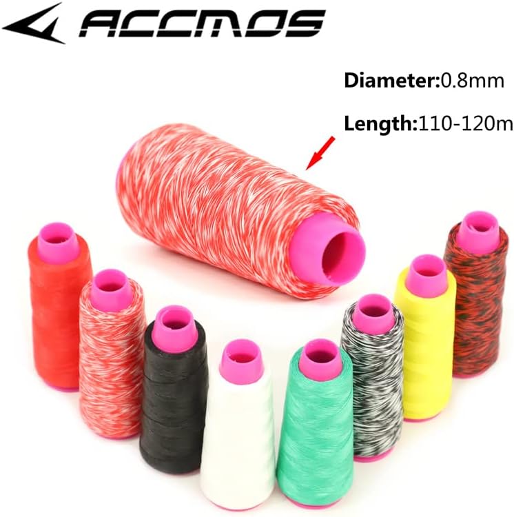 ACCMOS 110M TCRISHOWBOW String Material Recurve/Composto Acessório de arco 1600 Cosca de fibra de polietileno
