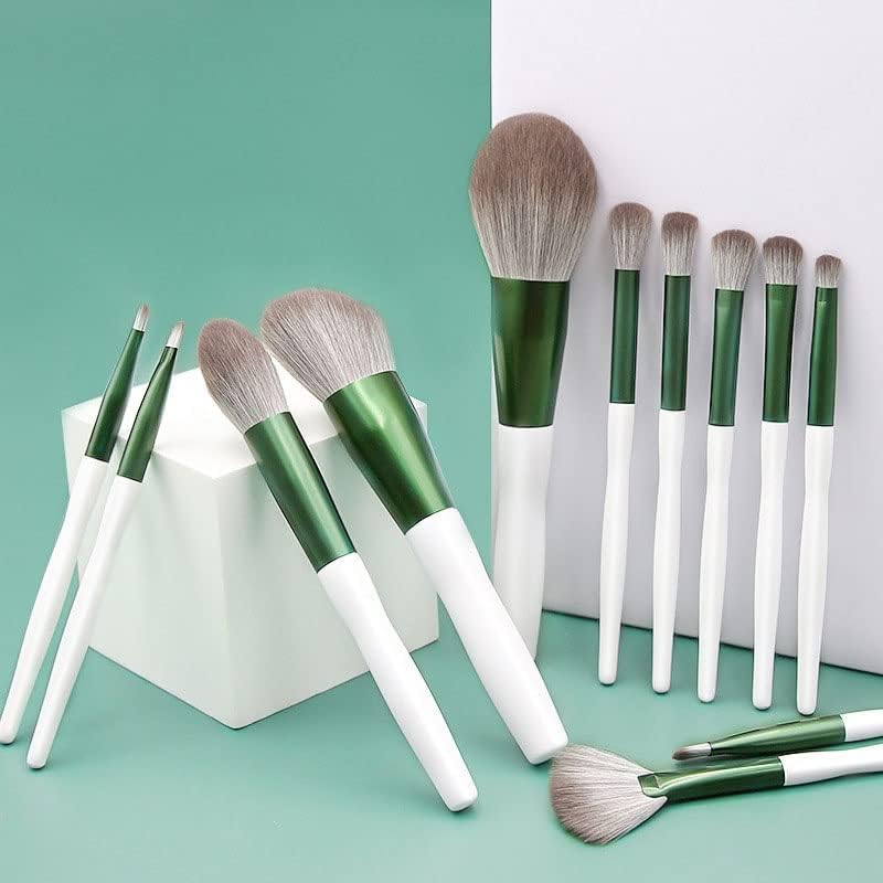 Brushes Feer 12 Conjunto de pincéis de pó solto completo ferramentas de beleza escovas de sombra