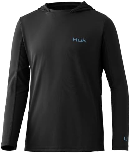 Ícone de Huk Kids X Camisa de manga comprida com capuz com proteção solar