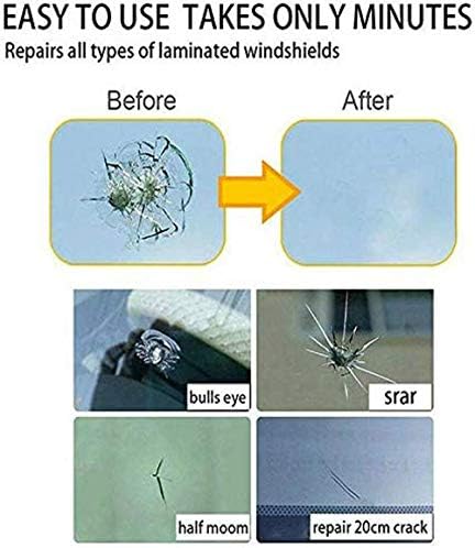 Reparo de nano de vidro automotivo Reparação de pára-brisa Fluid-cardhield Reparação de resina rachada Kit