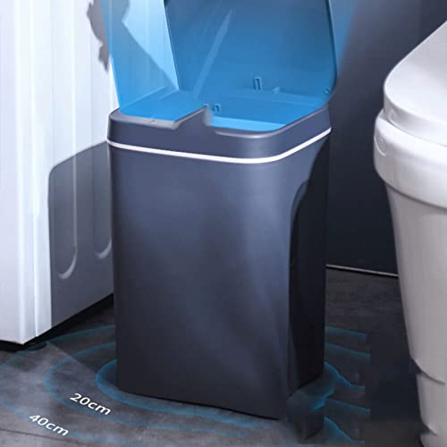 Lixo de abcel lata, indução doméstica impermeável automática com capa lixo de banheiro de cozinha de sala de estar