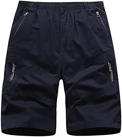 Calça curta de verão sinzelimin para shorts de carga masculina shorts de praia rápida sete pontos