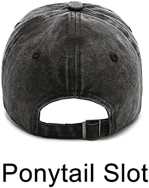 Pffy 2 pacotes vintage lavados bonés de beisebol angustiado Capfe chapéu de golfe para homens