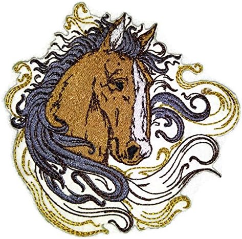 BeyondVision Custom e Spirit Of Horse [Spirit of Stallion No.7] [personalizado e exclusivo] Ferro bordado On/Sew