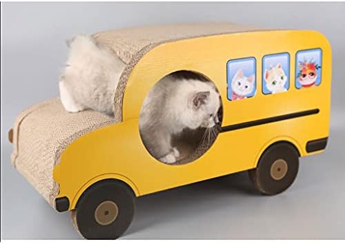 Mgwye Pet Toys Últimos gatos de animais de estimação Carro de brinquedo lixo e garra dura