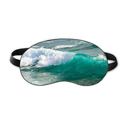 Spray Water Sea Wave Science Nature Picture Sleep Eye Shield Soft Night Blindfold Shade Cover