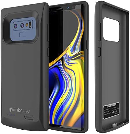 Caso da bateria Note 9 da Galaxy, Punkcase 5000mAh Caso de carregador com protetor de tela | Porta