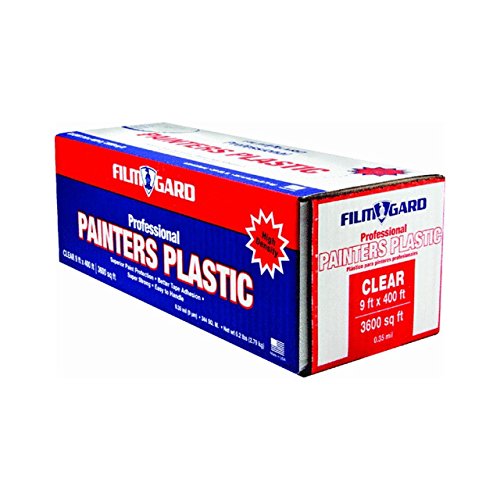 Berry Plastics 626260 Film Gard Gard de alta densidade Plástico do pintor profissional, 400 'comprimento
