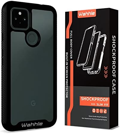 Wahhle Pixel 5A 5G Case, protetor de tela de tela Tampa de proteção contra proteção à prova de choque