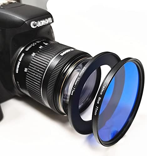 Ring de 52 a 82 mm, para lentes da câmera e filtro, Filtros de metal Adaptador de anel de intensificação,