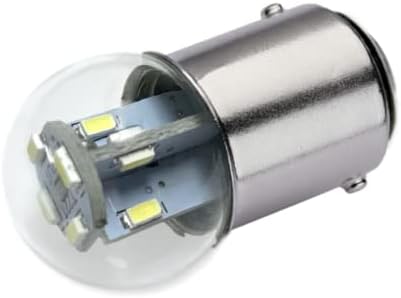Aero-lites.com 90 Substituição de LED de lâmpada em miniatura | 12/14 VOLT AC/DC Base Style: BA15D Substitui