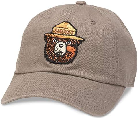 American Needel Smokey Bear Collection oficialmente licenciado OSFA ajustável novo