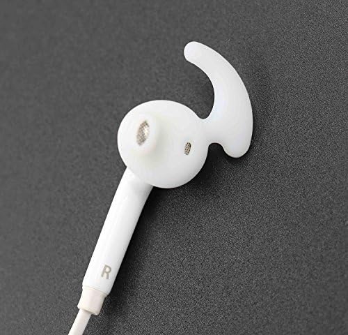 Gel de orelha de capa de orelha de ouvido azul para fones de ouvido sem fio, fones de ouvido esportivas para Samsung