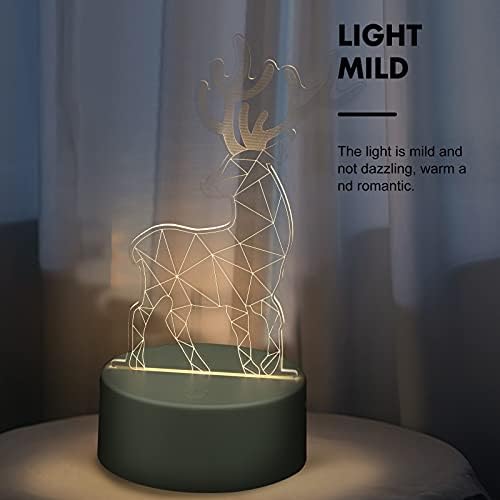 Kesyoo 1PC Creative 3D Lamp Lamp Lamp Lamp