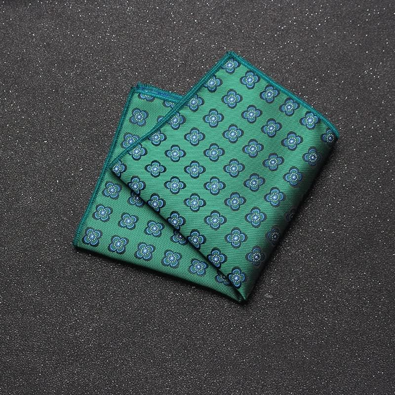 Trexd Print Pocket Men's Pocket Set Acessórios de bolso Decoração de toalha de peito