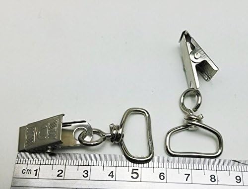 Diâmetro silveral genérico 0,76 Diâmetro D fivela giratória de anel com clipe de acessórios para carro