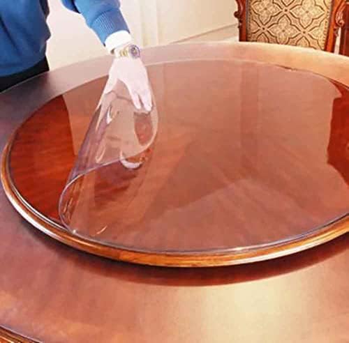 Fercla redonda redonda de mesa de mesa de mesa de plástico redonda Tampa de mobília de mobília Tampa de círculo