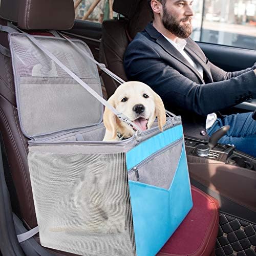 Prodigen Small Dog Car Seate, assento de reforço para cães para o banco da frente do carro,