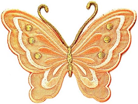 PP Patch Butterfly Butterfly Flower Garden Cartoon Patch Ferro bordado no patch stick kids adesivo