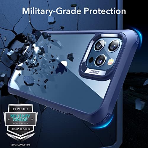 Proteção híbrida de corpo inteiro de 360 ​​° de grau militar de ESR compatível com a caixa do iPhone 12