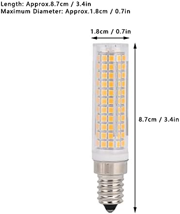 Lâmpada cilíndrica LED Hyuduo, lâmpadas LED de lâmpadas E14 LED 120W Bulbo de halogênio equivalente a 1500lm,