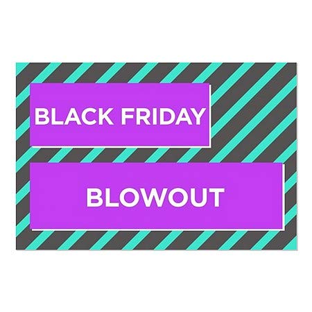 CGSIGNLAB | Black Friday Blowout -Modern Block Janela se apegando | 36 x24