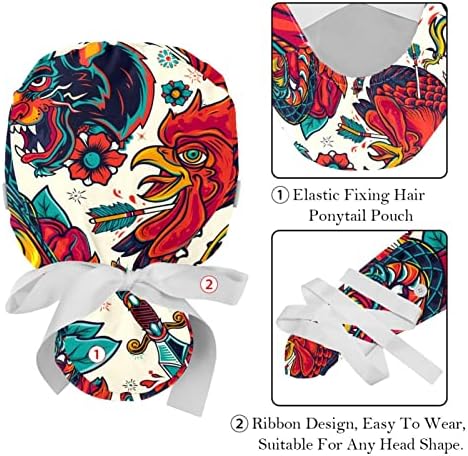 2 pacotes mitos chineses lendas dragão marinha vermelha boné com botões Chapéus de banda de suor Amarne os