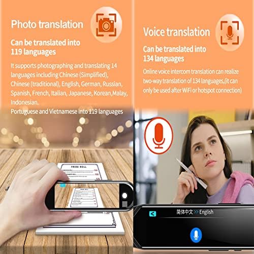 Dispositivo de tradutor, caneta de digitalização de tradução para texto de dislexia para fala, tradução