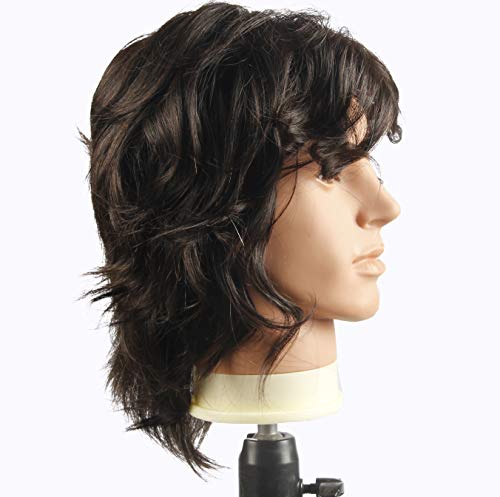 Mannequin Head com de cabelo humano Cosmetologia Manikin Head para cortar o estilo com cabeça de boneca para
