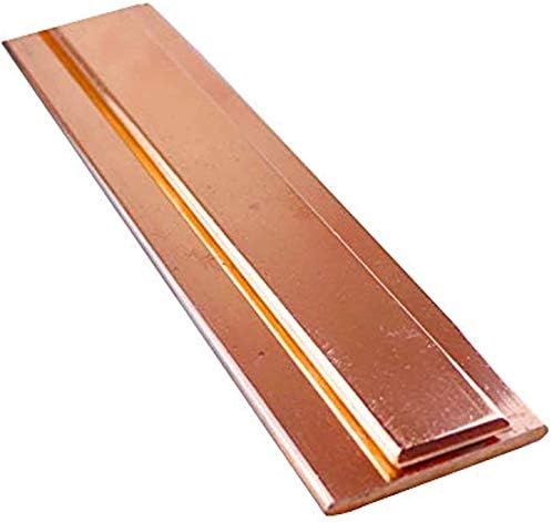 Lieber Iluminação Placa de latão Folha de cobre puro 1pcs 100mm/3,9 polegadas T2 Cu Painel de
