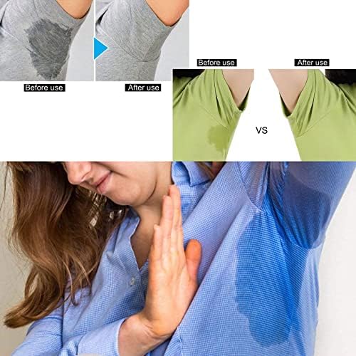 Wujnang Butts Pads T-shirt Vestido Underx Dress Pads de suor Suor Suor Tops absorventes, bege small