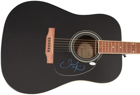 Jerrod Niemann assinou autógrafo em tamanho grande Gibson Epiphone Guitar Guitar w/ James Spence Autenticação