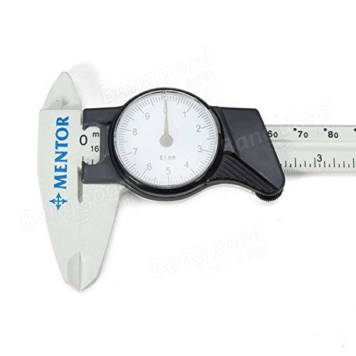 Dial de precisão da velha escola Dial vernier Paliper Metric Medicing Tool 0-150mm