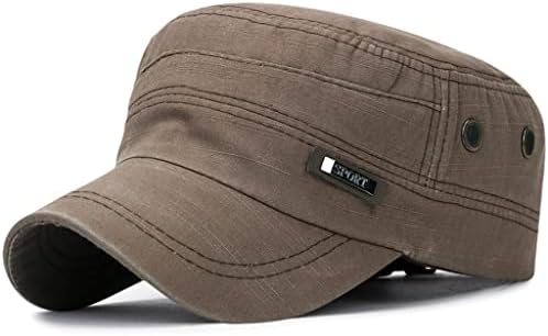 UNISSISEX Vintage lavado Cadete Capto de algodão Capéu militar Cap planic top Sport Sun Hat Hat Baseball Caps