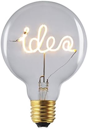 Darksteve - Lâmpada LED de LED de IDEA - E26 Filamento de parafuso Moderno lâmpadas decorativas