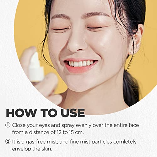 Hyggee Releal Champomile Mist - Skin Relaxing & Spray Spray suave - reduz a vermelhidão e irritação - névoa facial