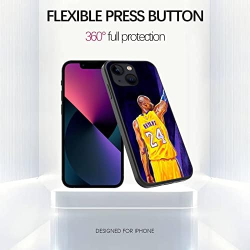 iPhone 7 / iPhone 8 / iPhone SE 2020 para fãs de basquete, capa fina de protetor de silicone suave