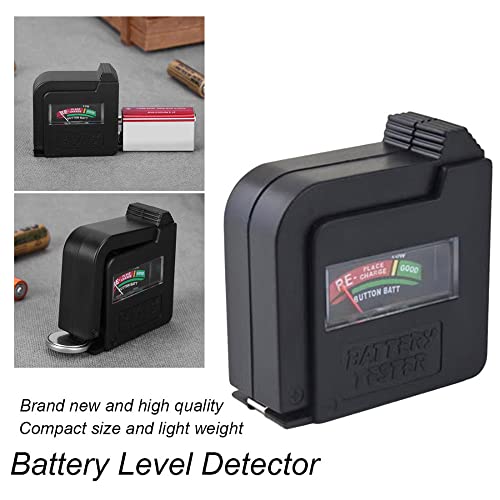 Testador de bateria, verificador de carga portátil da bateria para AAA C D 9V / 1,5V Baterias