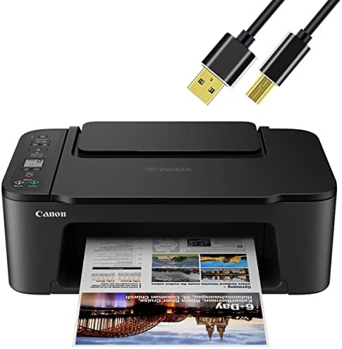 Impressora All-in-One Canon Wireless Jet com Print LCD Print Scan and Copy, impressão Wi-Fi embutida