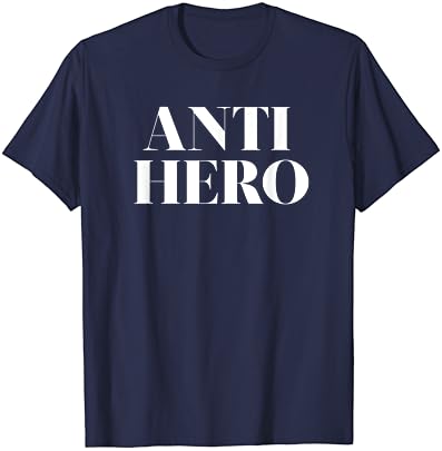 Tshirt anti -Hero TV Movie Lover personagem
