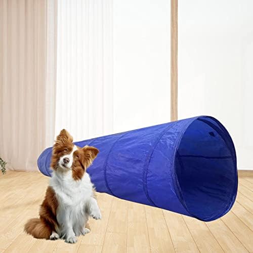 Fenteer Dog Agility Training Tunnel Tube Interactive Toys Puppy Dog Atividades de agilidade Equipamento