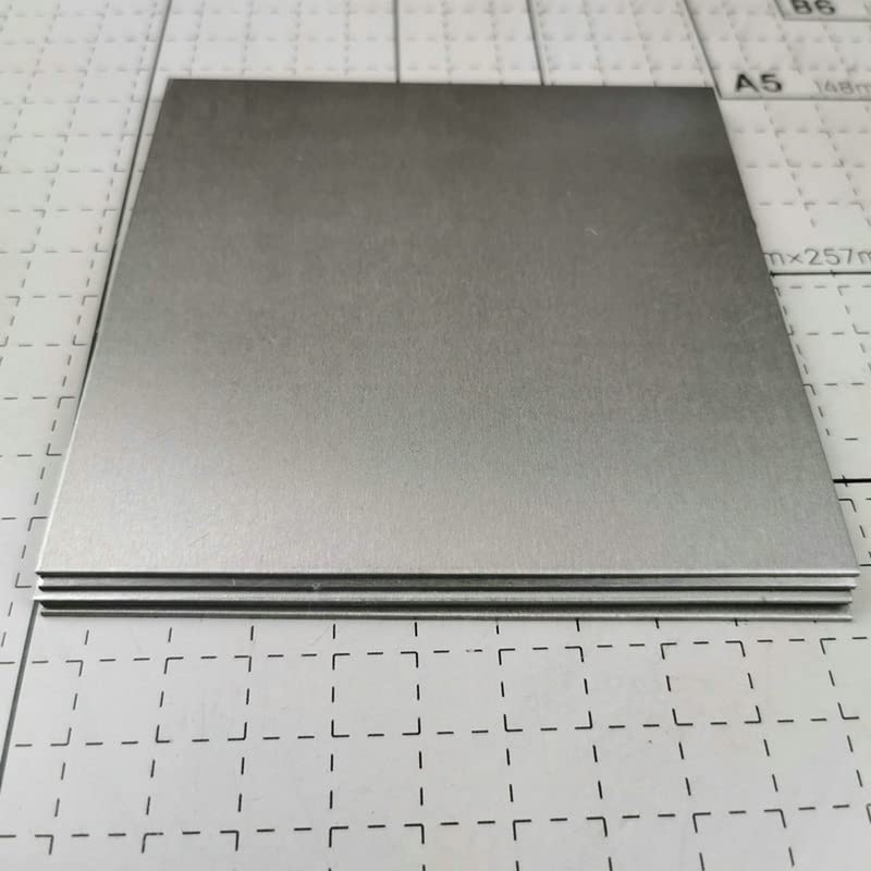 1PCS Ni 99,9% Alta placa de níquel pura espessura 0,3mm-5mm 100x100mm Eletroplatação de níquel