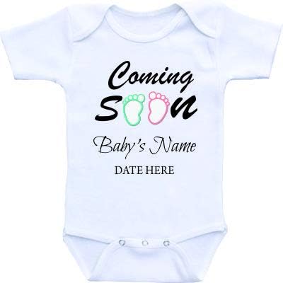 Anúncio de gravidez personalizado avós que estão em breve personalizados bebê revelam presentes