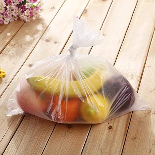 12 x 16 Bolsa de produtos de plástico em uma bolsa transparente de rolo, pão e supermercado, 350