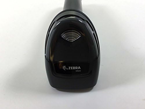 Zebra Symbol LS2208 Scanner de código de barras portátil 1D, inclui suporte e cabo USB