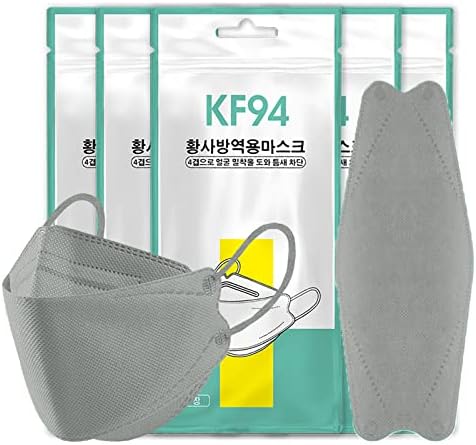 Long para 50/100pcs KF94 Máscara protetora de face para adulto máscara de poeira para adultos